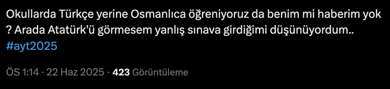 YKS AYT sınavı nasıldı? Alan Yeterlilik Testi 2025 AYT soruları zor muydu kolay mıydı? İşte adaylardan ilk yorumlar - Resim: 20