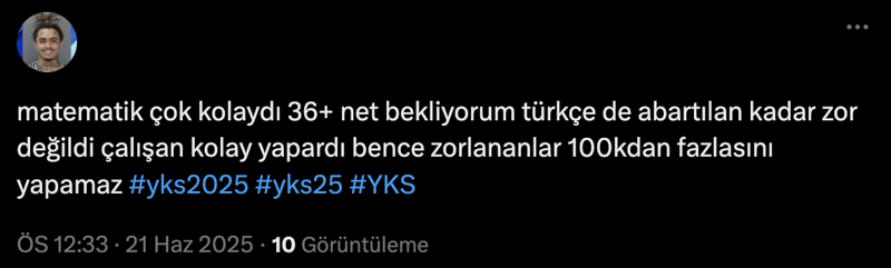 TYT soru yorumları 2025: TYT sınavı soruları zor muydu kolay mıydı? - Resim: 9