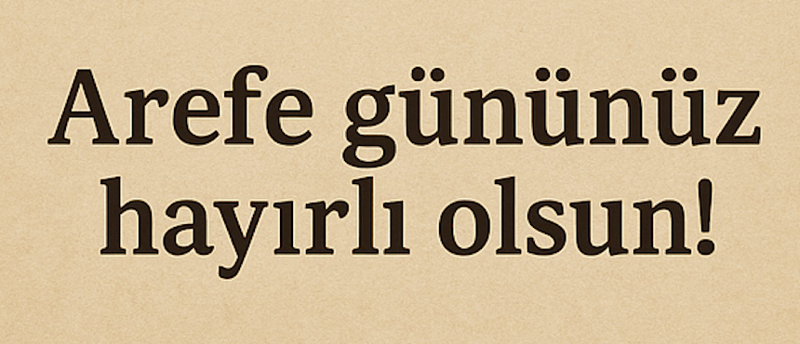 Dualı, resimli, kısa ve uzun Kurban Bayramı Arefesi mesajları ve sözleri - Resim: 1
