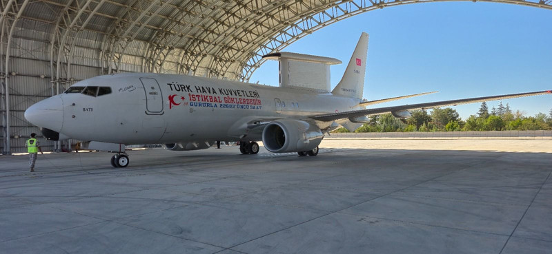 Türkiye NATO operasyonu kapsamında Baltık'a E-7T 'Barış Kartalı' uçağını konuşlandırdı - Resim: 1