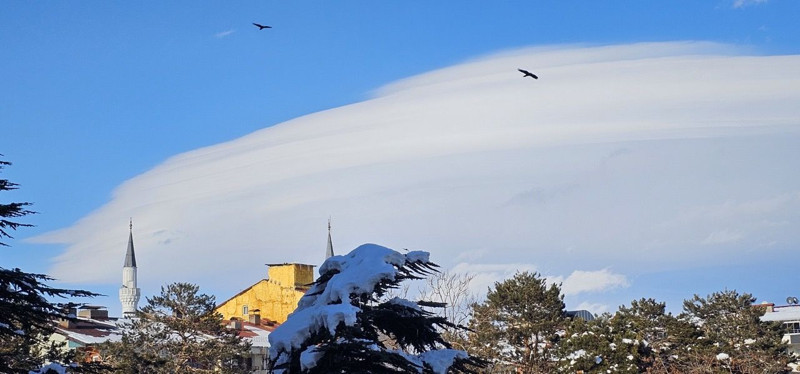 Bitlis'in Tatvan ilçesinde görüntülendi! Dört saat boyunca gökyüzünde kaldı - Resim: 5