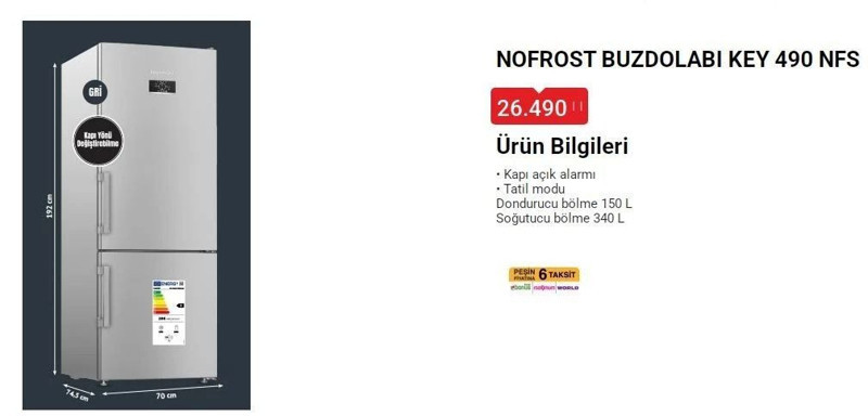 Ev kuracaklar dikkat! BİM'e beyaz eşya geliyor - Resim: 2