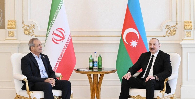 İran ve Azerbaycan'dan kritik görüşme! Pezeşkiyan ve Aliyev'den sıcak mesajlar - Resim: 4