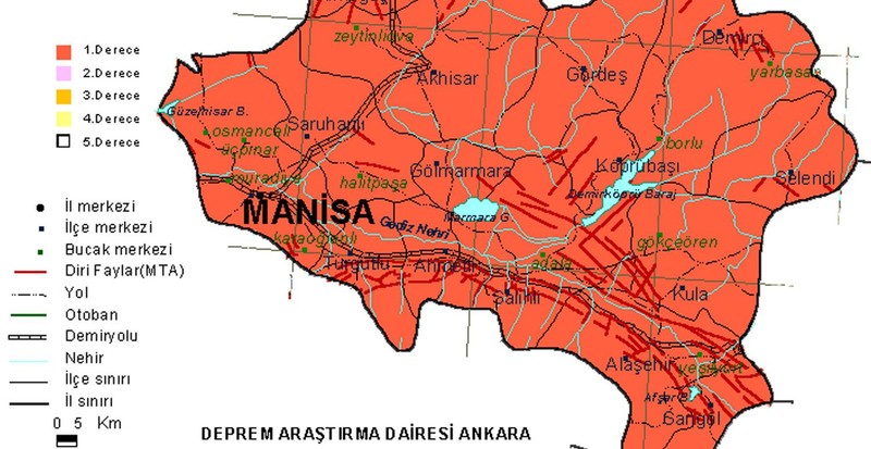 Bu şehirlerde yaşayanlar dikkat! İşte Türkiye'nin 1. derece deprem riski taşıyan illeri! - Resim: 18
