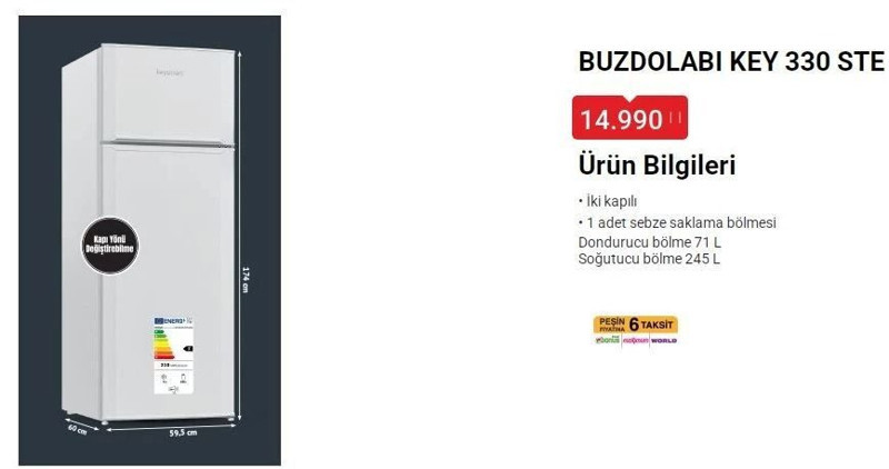 Ev kuracaklar dikkat! BİM'e beyaz eşya geliyor - Resim: 4