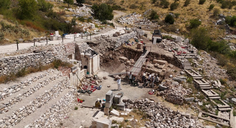 Türkiye'deki en büyük 3. yapı Sagalassos'ta gün yüzüne çıkıyor - Resim: 2