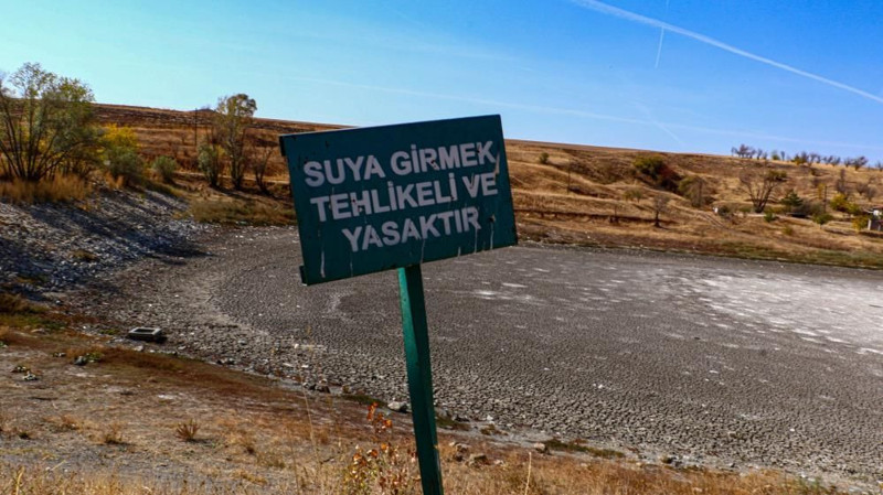 Ankara'da korkutan görüntü! Tamamen kurudu - Resim: 5