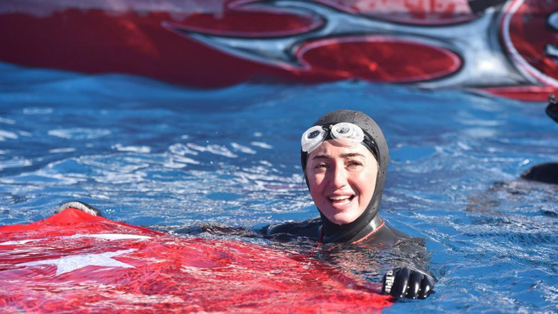 Şahika Ercümen'den Salda Gölü'nde dünya rekoru - Resim: 5
