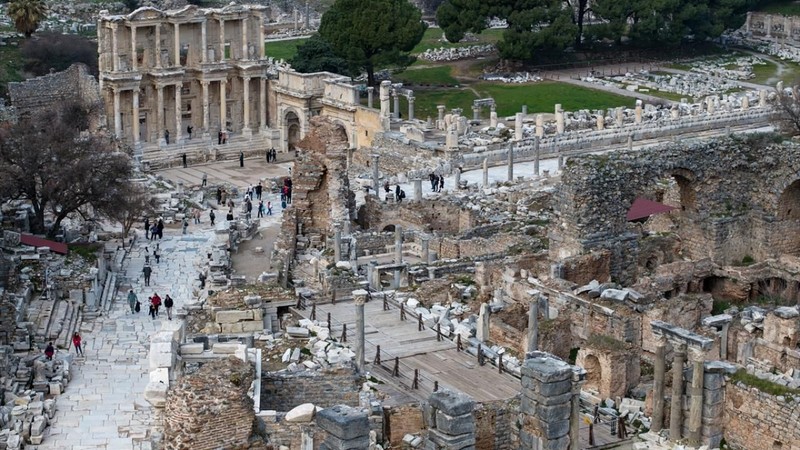 Efes, 2024'te ziyaretçi rekoru kırdı - Resim: 1