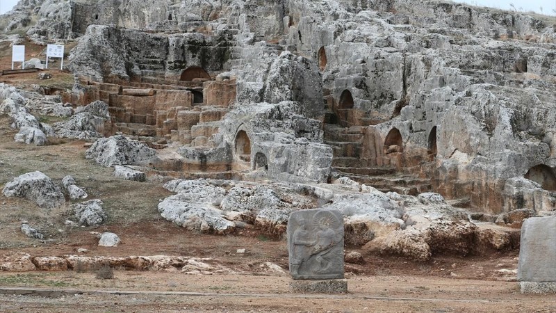 Perre Antik Kenti'nde 1800 yıl önceki üzüm işliği canlandırılacak - Resim: 6