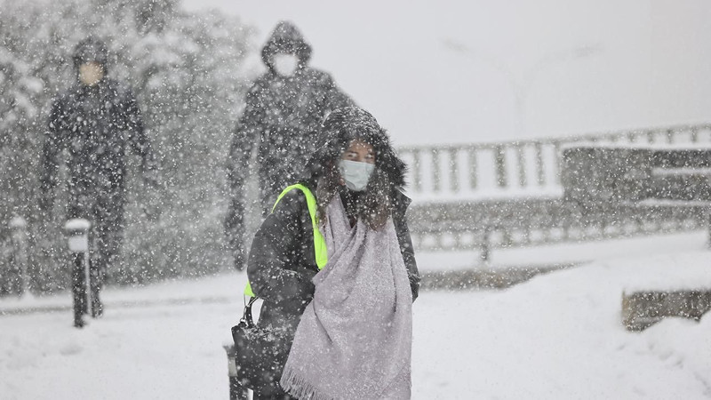Lapa lapa kar geliyor! Meteoroloji 10 ili uyardı - Resim: 6