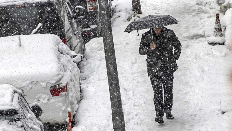 Lapa lapa kar geliyor! Meteoroloji 10 ili uyardı - Resim: 7