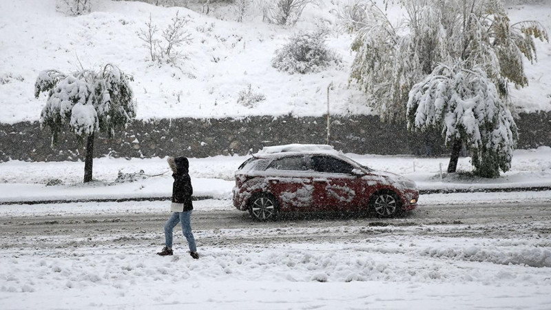Lapa lapa kar geliyor! Meteoroloji 10 ili uyardı - Resim: 9