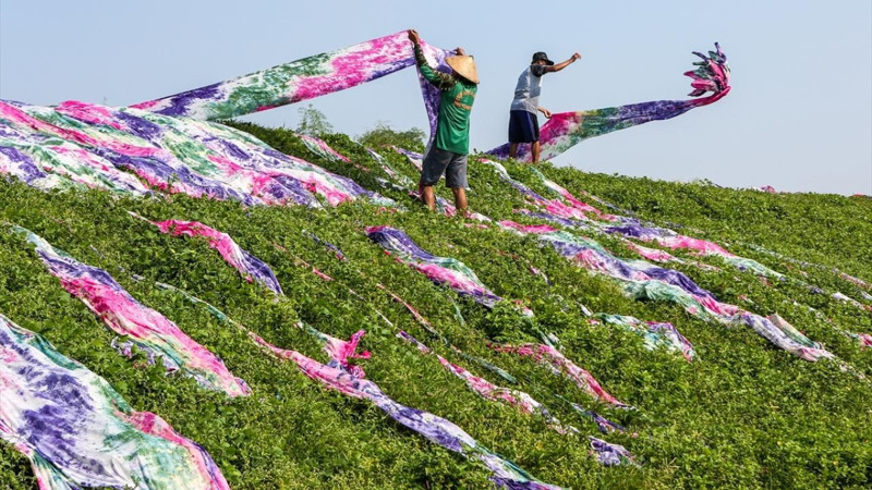 Endonezya'da geleneksel işçilik: Tofu ve tekstil - Resim: 1