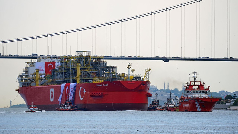 Yüzer doğal gaz üretim platformu Osman Gazi Boğaz'dan geçti! İşte hakkında tüm merak edilenler - Resim: 3