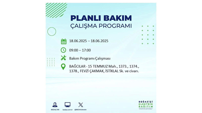 Elektrik kesintisi 9 saat sürecek: 18 Haziran elektrik kesintileri - Resim: 10