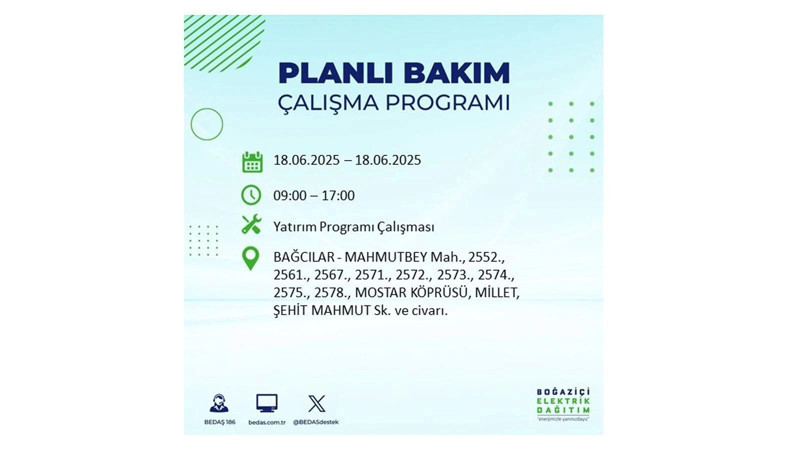 Elektrik kesintisi 9 saat sürecek: 18 Haziran elektrik kesintileri - Resim: 12