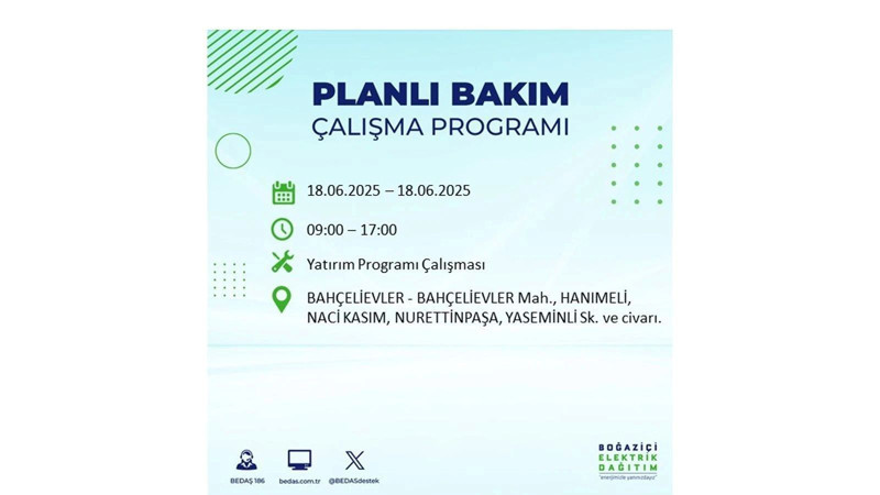 Elektrik kesintisi 9 saat sürecek: 18 Haziran elektrik kesintileri - Resim: 18