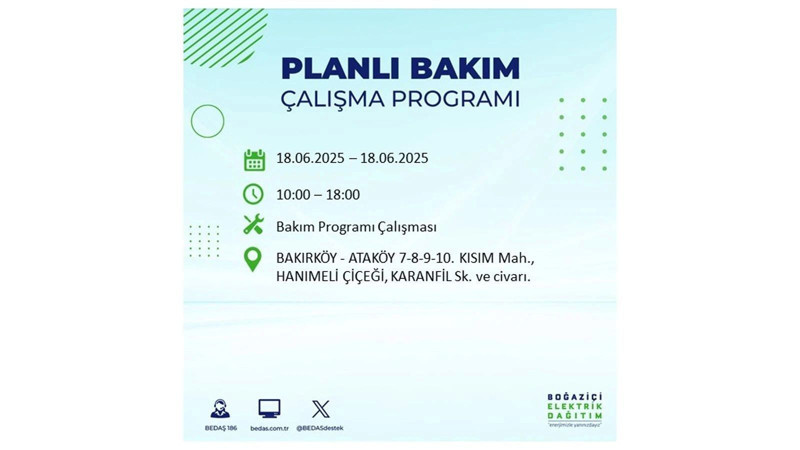 Elektrik kesintisi 9 saat sürecek: 18 Haziran elektrik kesintileri - Resim: 25