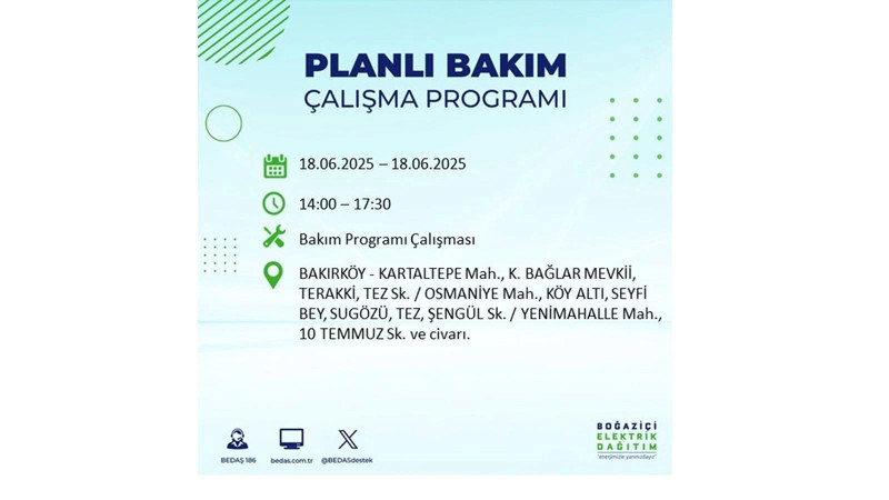 Elektrik kesintisi 9 saat sürecek: 18 Haziran elektrik kesintileri - Resim: 27