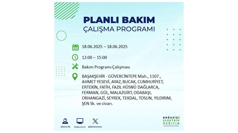 Elektrik kesintisi 9 saat sürecek: 18 Haziran elektrik kesintileri - Resim: 28