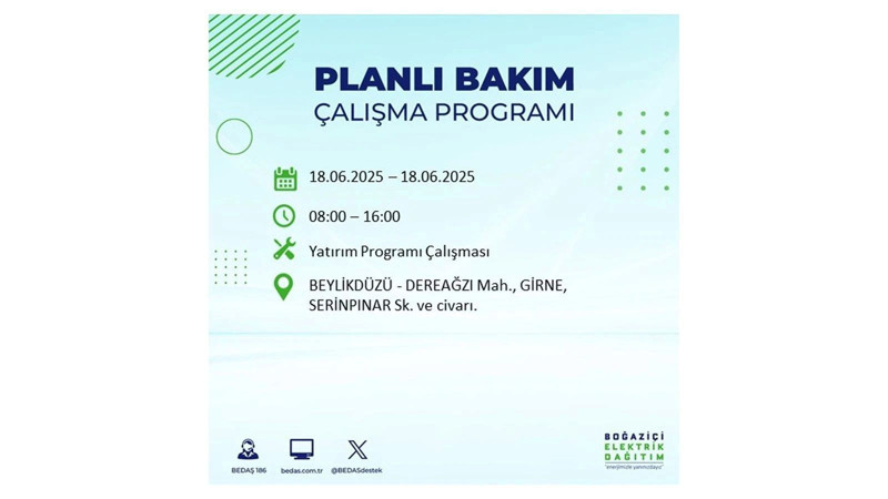 Elektrik kesintisi 9 saat sürecek: 18 Haziran elektrik kesintileri - Resim: 32