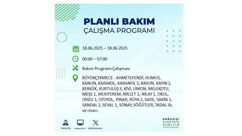 Elektrik kesintisi 9 saat sürecek: 18 Haziran elektrik kesintileri - Resim: 33