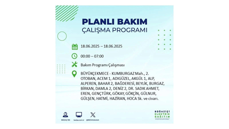 Elektrik kesintisi 9 saat sürecek: 18 Haziran elektrik kesintileri - Resim: 34