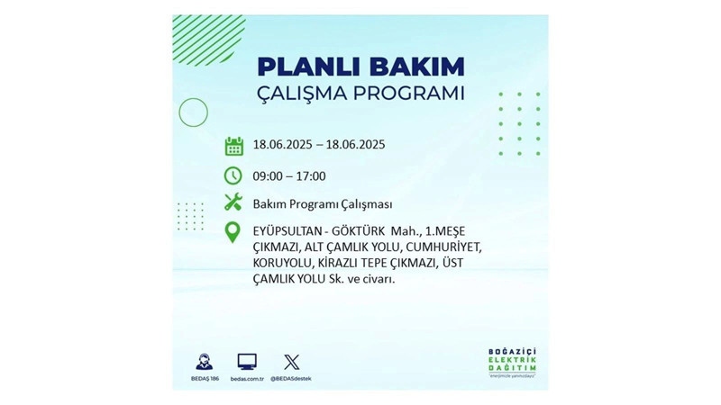 Elektrik kesintisi 9 saat sürecek: 18 Haziran elektrik kesintileri - Resim: 44