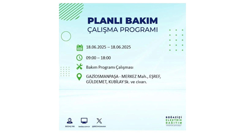 Elektrik kesintisi 9 saat sürecek: 18 Haziran elektrik kesintileri - Resim: 46