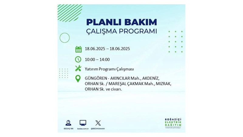 Elektrik kesintisi 9 saat sürecek: 18 Haziran elektrik kesintileri - Resim: 49