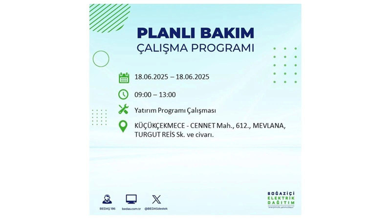 Elektrik kesintisi 9 saat sürecek: 18 Haziran elektrik kesintileri - Resim: 51