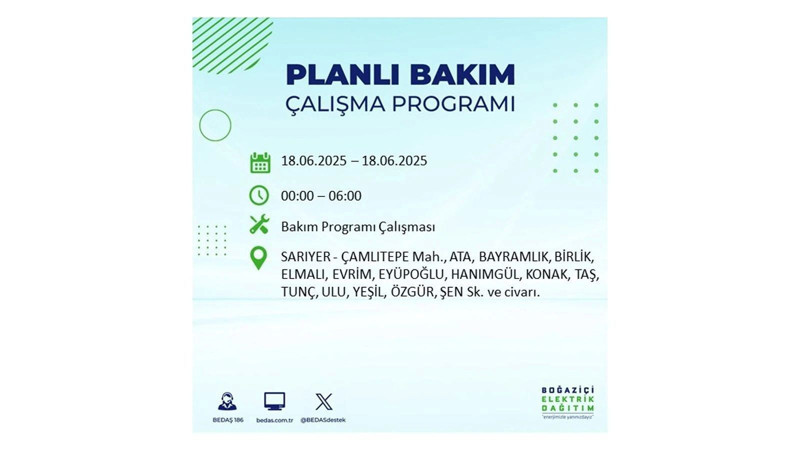 Elektrik kesintisi 9 saat sürecek: 18 Haziran elektrik kesintileri - Resim: 53
