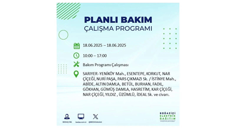 Elektrik kesintisi 9 saat sürecek: 18 Haziran elektrik kesintileri - Resim: 54