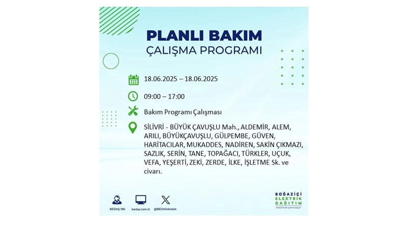 Elektrik kesintisi 9 saat sürecek: 18 Haziran elektrik kesintileri - Resim: 58