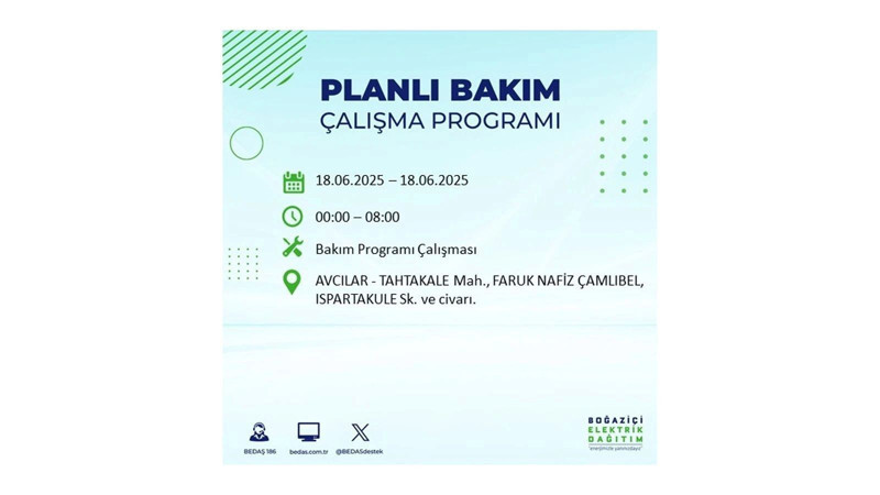 Elektrik kesintisi 9 saat sürecek: 18 Haziran elektrik kesintileri - Resim: 6