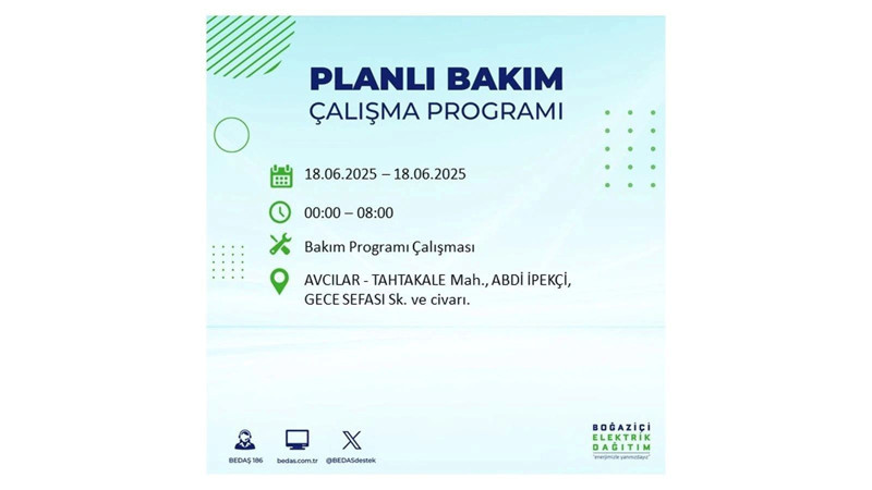 Elektrik kesintisi 9 saat sürecek: 18 Haziran elektrik kesintileri - Resim: 7