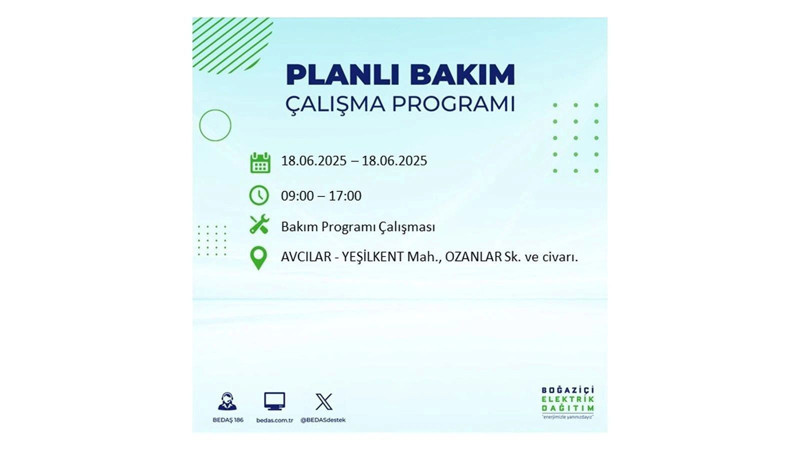 Elektrik kesintisi 9 saat sürecek: 18 Haziran elektrik kesintileri - Resim: 8