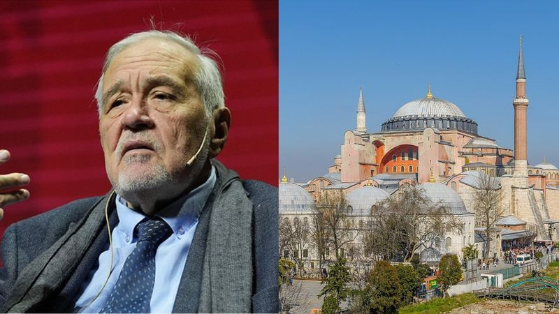 İlber Ortaylı kesin konuştu! 'Ayasofya çökecek, girmeyin!' - Resim: 1