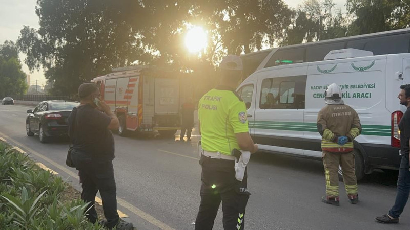 Hatay'da feci kaza: 1 ölü, 1 yaralı - Resim: 1