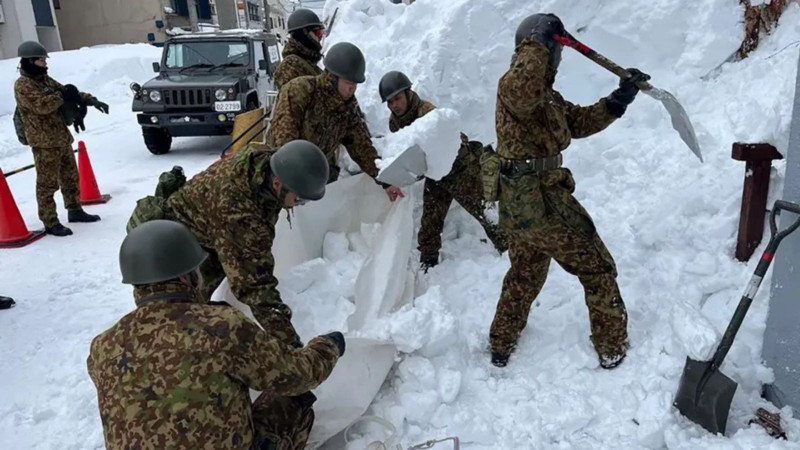 Japonya’da kar esareti: 46 ölü, yüzlerce yaralı! - Resim: 3