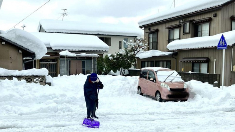 Japonya’da kar esareti: 46 ölü, yüzlerce yaralı! - Resim: 8