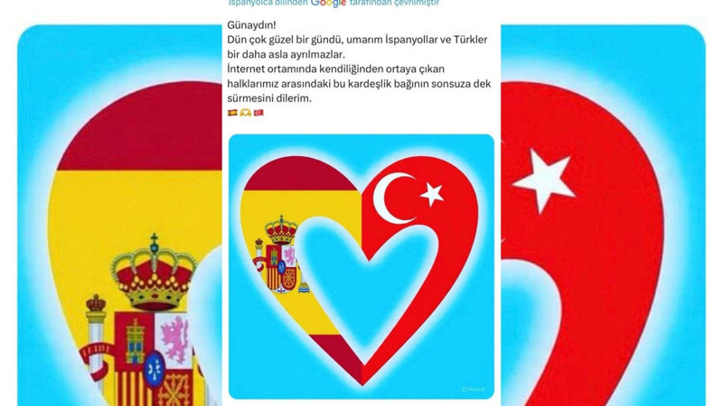 Sanchez çizgiyi çekince Akdeniz rüzgârı esti: Sosyal medya Türk ve İspanyol dostluğunu konuşuyor - Resim: 6