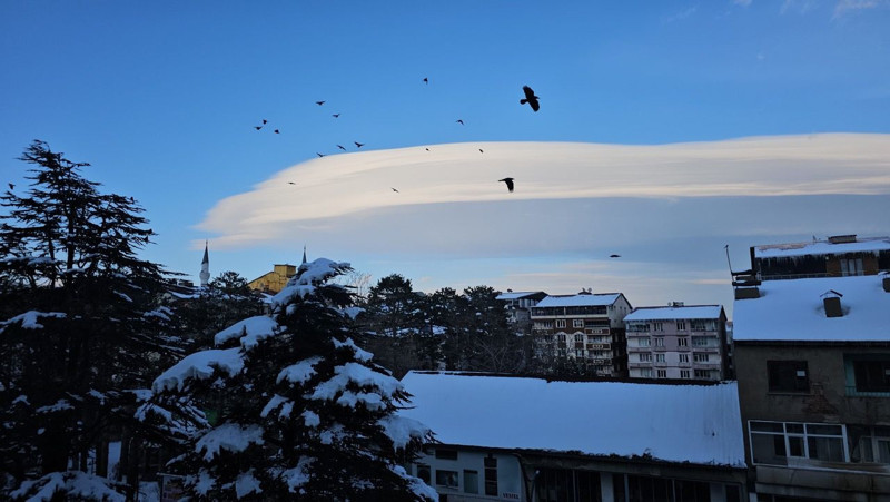 Bitlis'in Tatvan ilçesinde görüntülendi! Dört saat boyunca gökyüzünde kaldı - Resim: 6