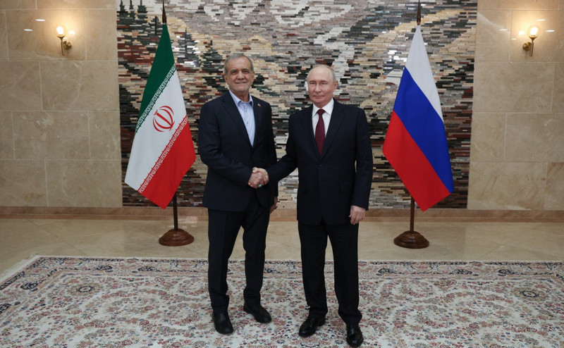 Putin ve Pezeşkiyan bir arada! İran’dan Rusya’ya teşekkür - Resim: 1