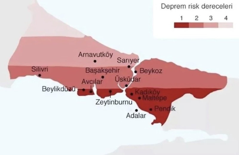 Depremde İstanbul'da en riskli ilçeler açıklandı! İlk sırada bakın hangi ilçe var... - Resim: 8