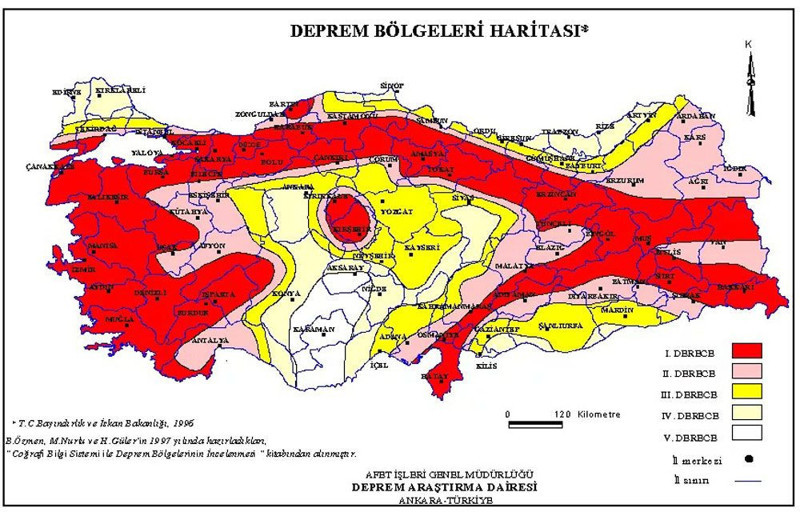 Türkiye'de fay hattı ve deprem riski olmayan iller - Resim: 5