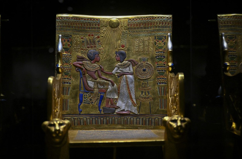 Firavunun hazinelerinin replikaları Ankara’da - Resim: 3