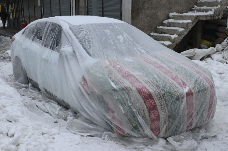 Ağrı'da dondurucu soğuklar etkili oldu: İşte o ilginç görüntüler - Resim: 6