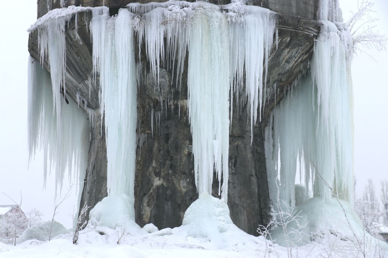 Ağrı'da dondurucu soğuklar etkili oldu: İşte o ilginç görüntüler - Resim: 8
